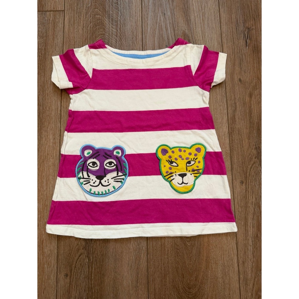 Mini Boden 2-3Y Jungle Cat Pocket Tee